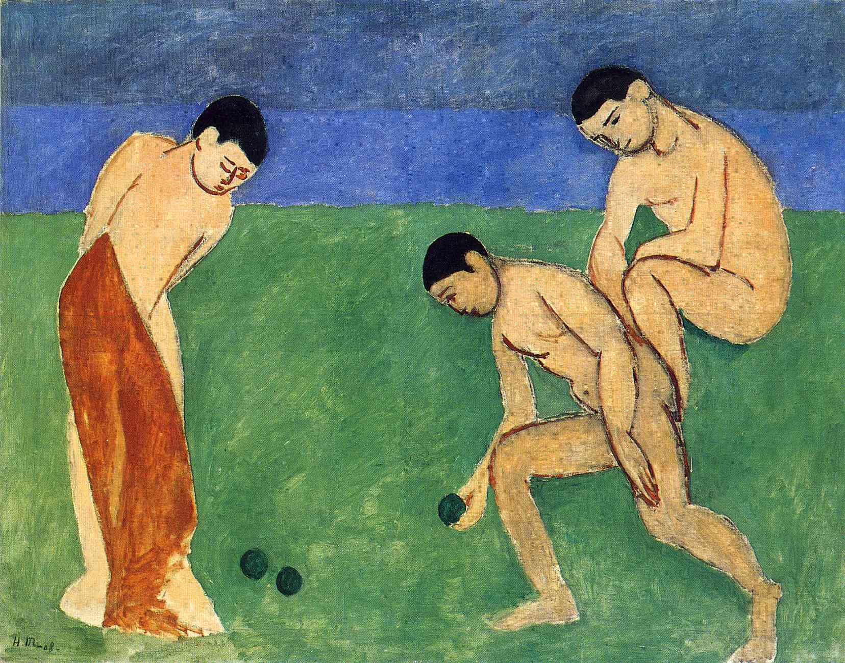 Henri Matisse - Game of Bowls 1908